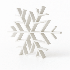 Snowflake Sculpture