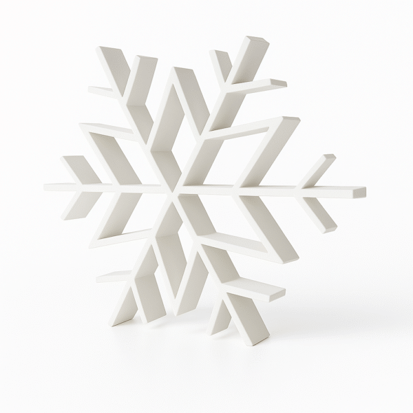 Snowflake Sculpture